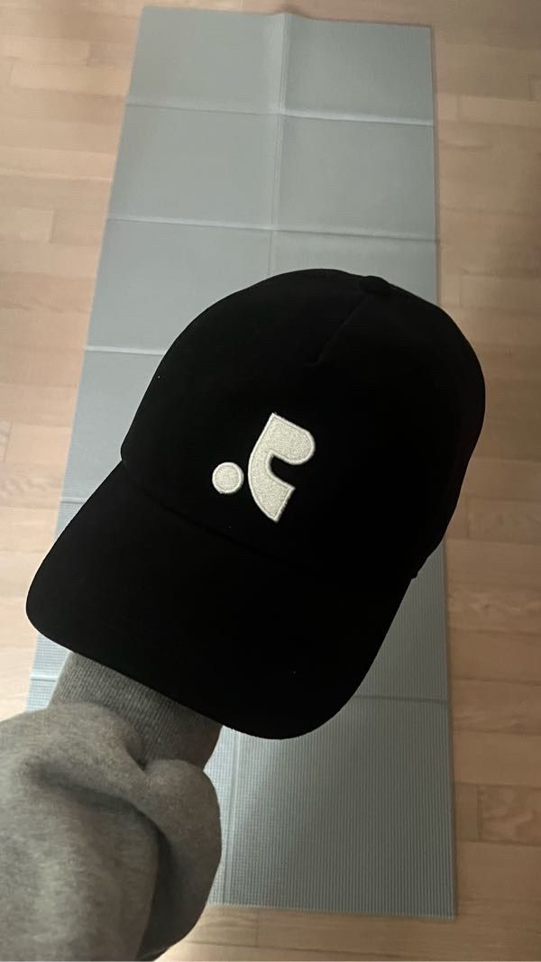 MUSINSA | REST&RECREATION RR LOGO BALL CAP BLACK