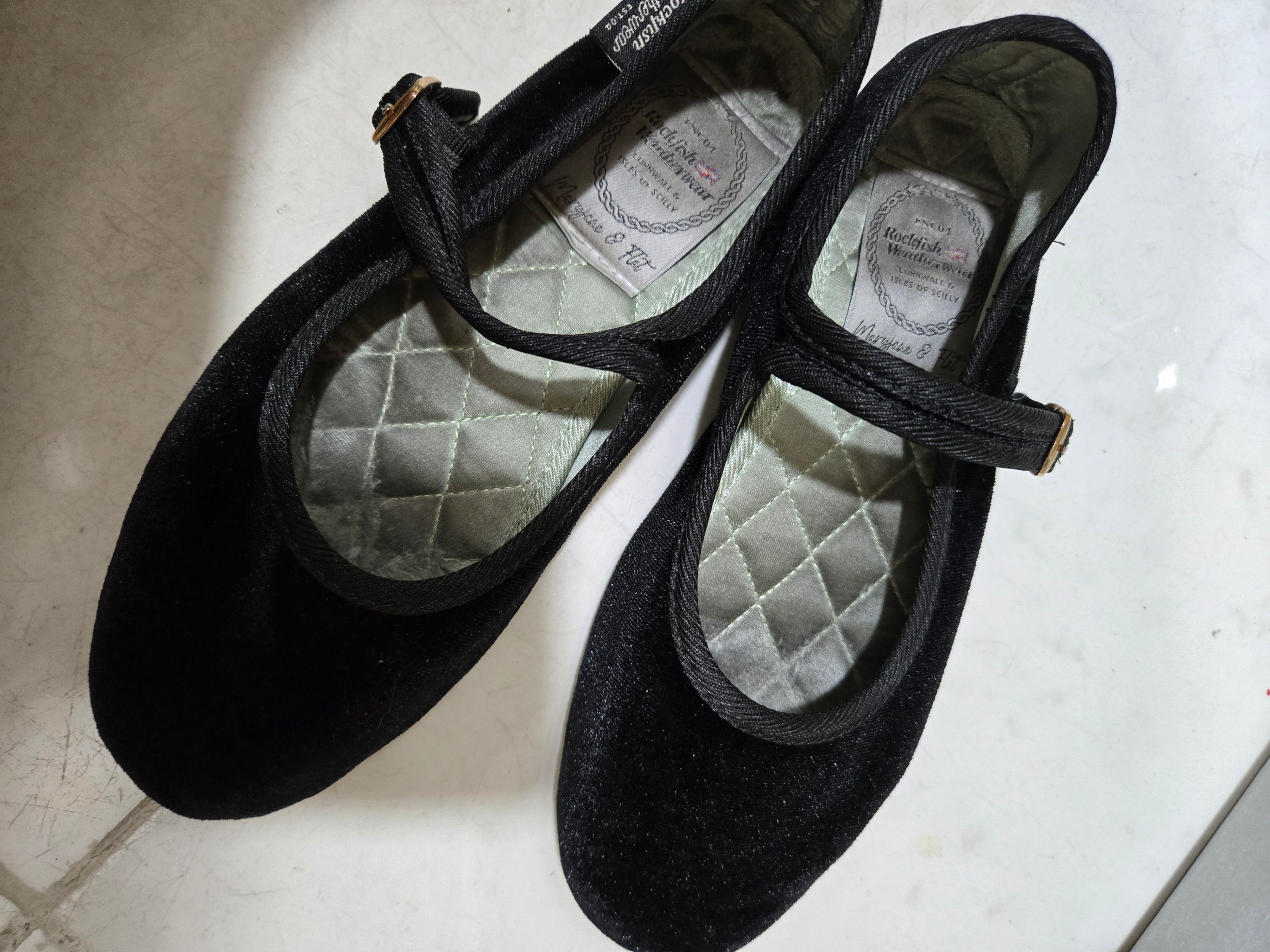 MUSINSA公式 | ROCKFISH WEATHERWEAR BELLA QUILTED MARYJANE - ALL BLACK