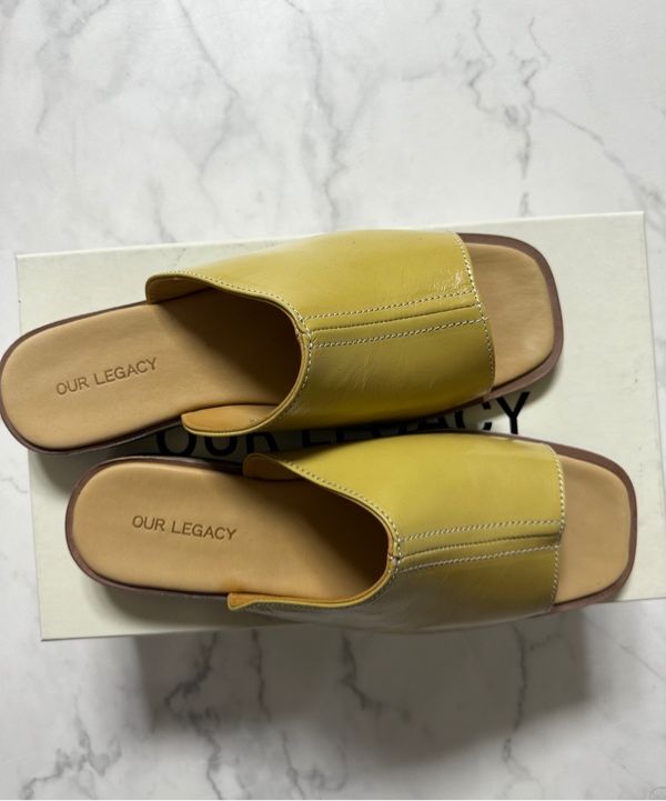MUSINSA公式 | OUR LEGACY Tahini Slide - Yellow / A2227STA