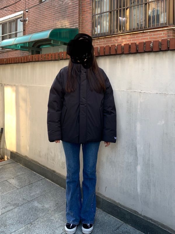 MUSINSA公式 | thisisneverthat® Down Blouson Charcoal