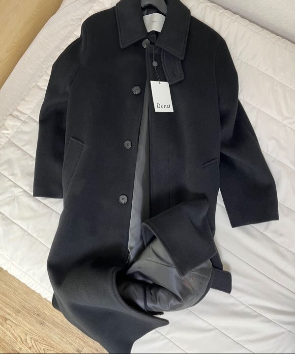 MUSINSA | DUNST FOR WOMEN UNISEX BELTED CASHMERE MAC