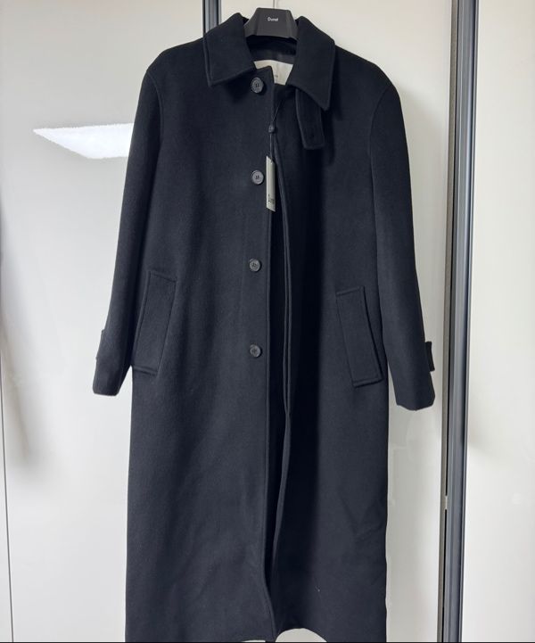 MUSINSA | DUNST FOR WOMEN UNISEX BELTED CASHMERE MAC