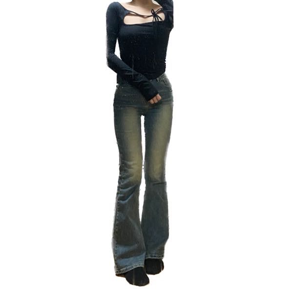大人 可愛い 服  | MUSINSA PAINORPLEASURE black TOP ORCHID トップス
