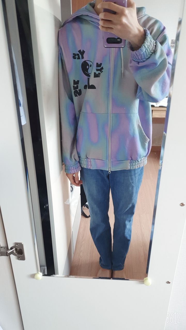 [YESEYESEE] ★Cartoon Zip-up Hoodie MUSINSA | YESEYESEE Cartoon Zip-up Hoodie Gray