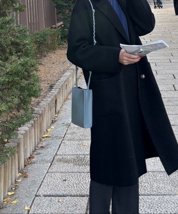 MUSINSA | JIL SANDER Small Tangle Shoulder Bag - Dusty Blue