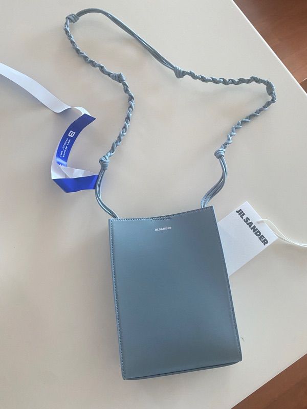 MUSINSA | JIL SANDER Small Tangle Shoulder Bag - Dusty Blue
