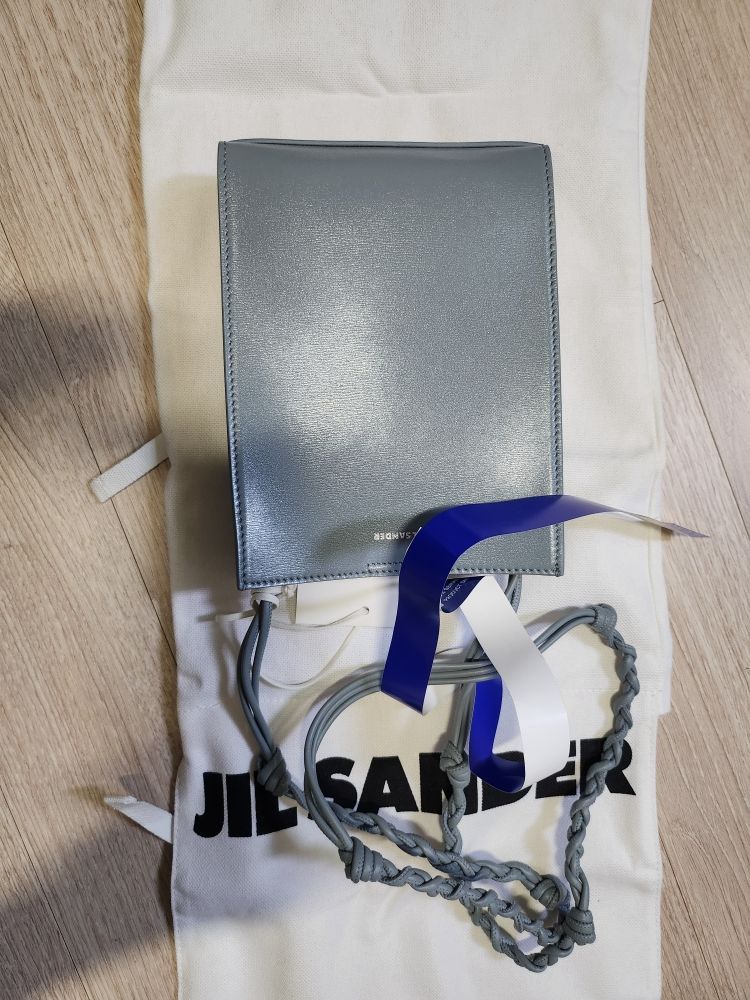 MUSINSA | JIL SANDER Small Tangle Shoulder Bag - Dusty Blue