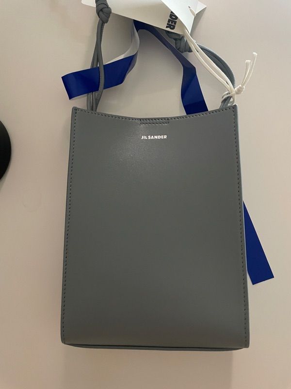 MUSINSA | JIL SANDER Small Tangle Shoulder Bag - Dusty Blue