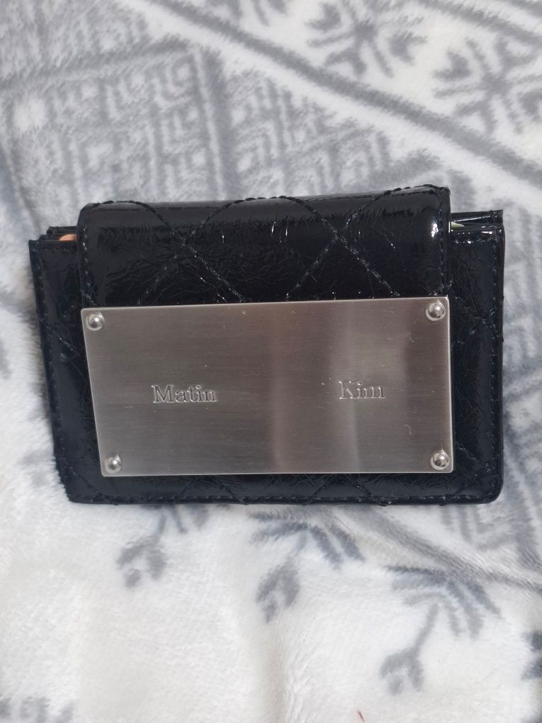 MUSINSA公式 | MATIN KIM QUILTING ACCORDION WALLET IN BLACK