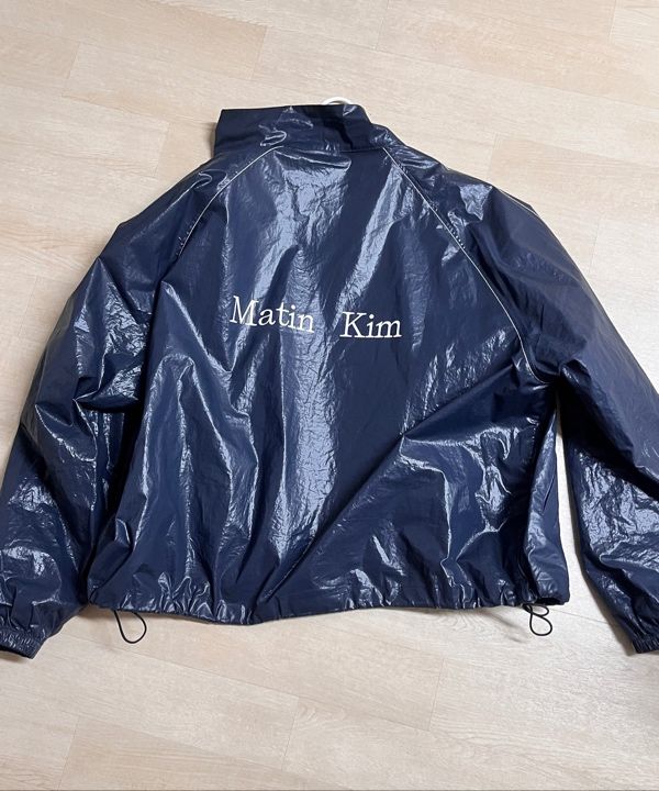 MUSINSA公式 | MATIN KIM MATIN KIM LOGO COATING JUMPER