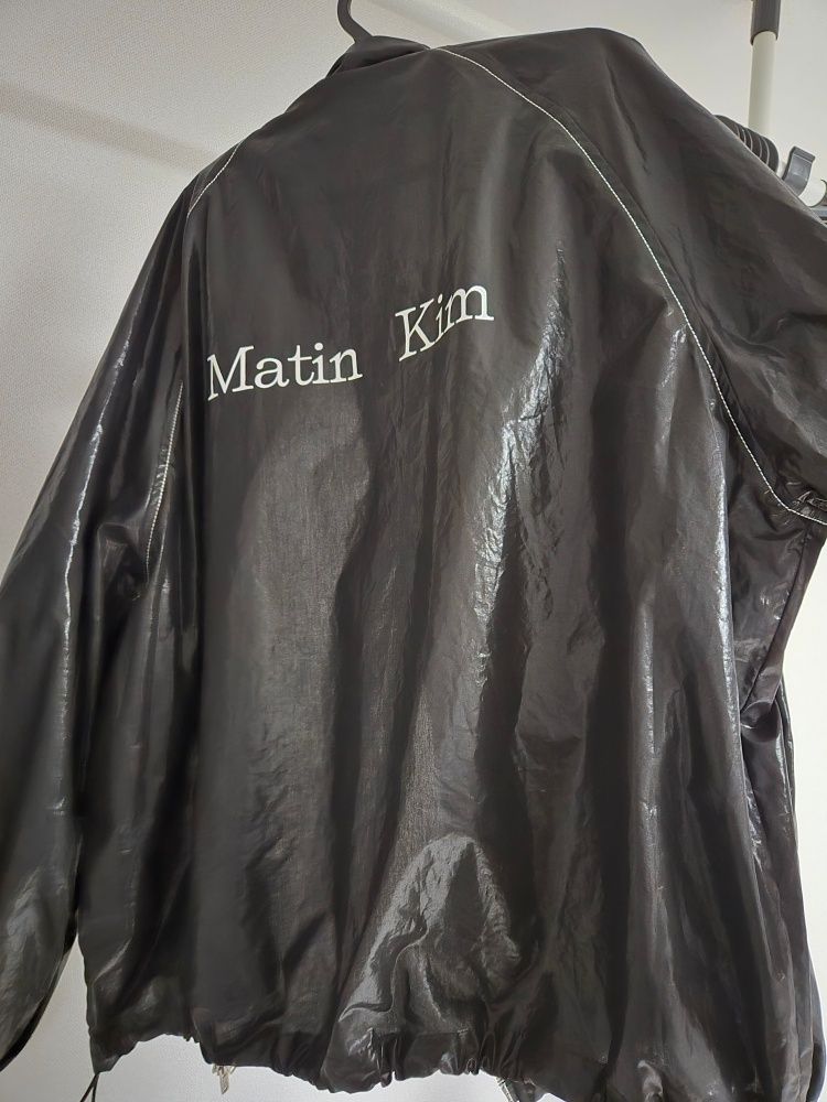 MUSINSA公式 | MATIN KIM MATIN KIM LOGO COATING JUMPER