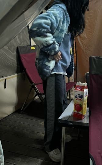 MUSINSA公式 | MAHAGRID SAMOYED BOA FLEECE JACKET SKYBLUE