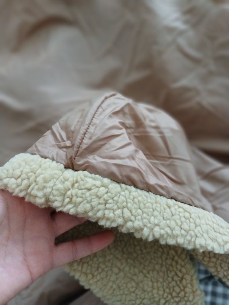 MUSINSA公式 | MAHAGRID SAMOYED BOA FLEECE JACKET BEIGE(MG2CWMB932A)