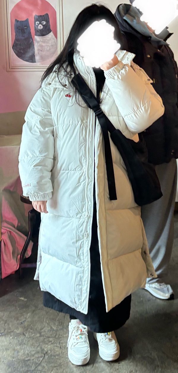[ KIRSH ]★CHERRY LONG PADDING MUSINSA | KIRSH Cherry Long Padding [Ivory]