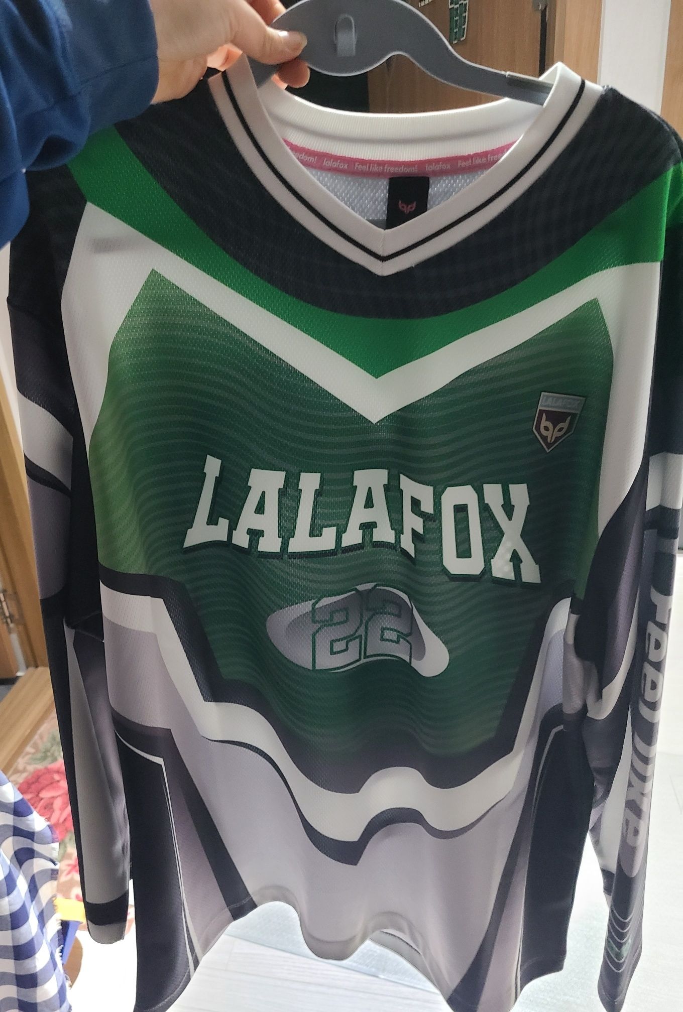 MUSINSA公式 | LALAFOX LALA SPORTY OVERSIZED JERSEY T-SHIRT