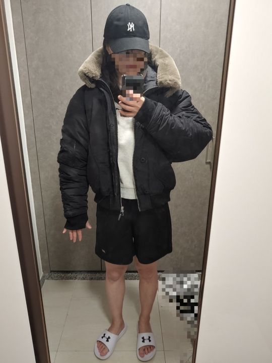 MUSINSA | XTONZ XJ73 Lena N-2B Parka (BLACK)