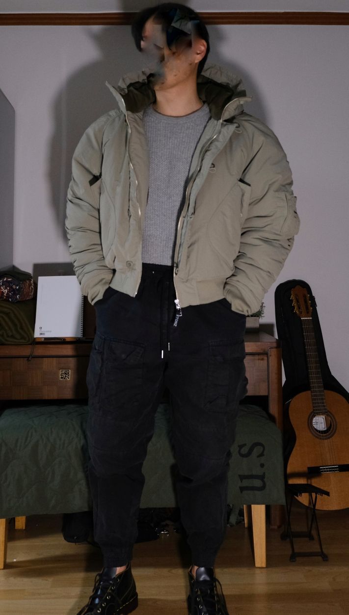 アウターその他 XTONZ XJ73 Lena N2B Parka BLACK XJ73 MUSINSA公式 | XTONZ XJ73 Lena N-2B Parka (KHAKI)