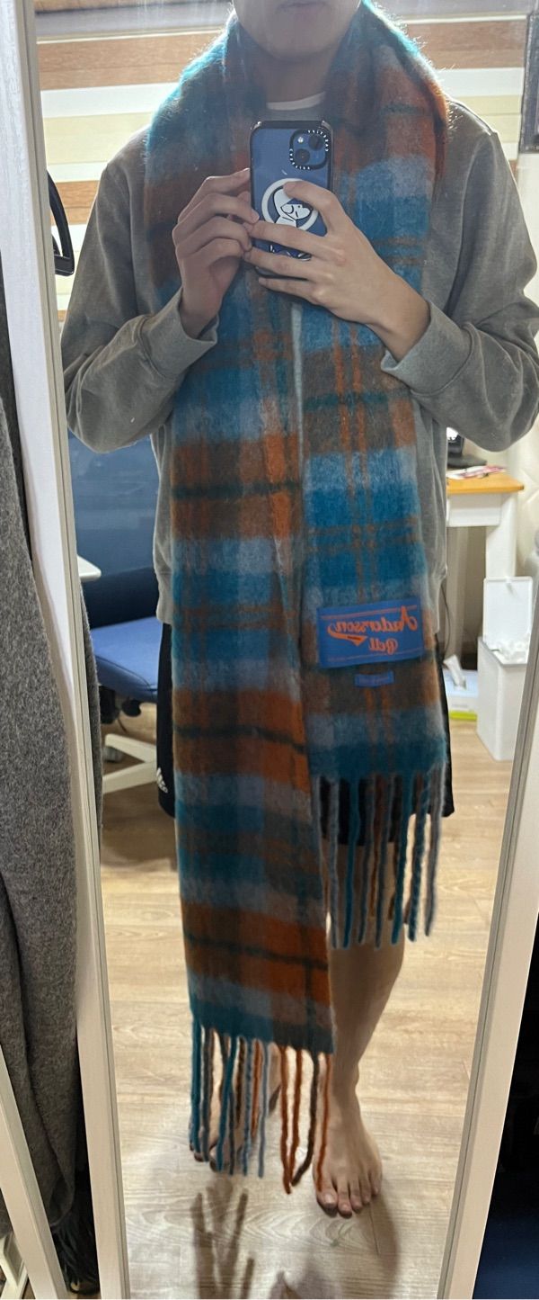 ANDERSSON BELL オレンジ Essential Stola マフラー ANDERSSON BELL オレンジ Essential Stola マフラー