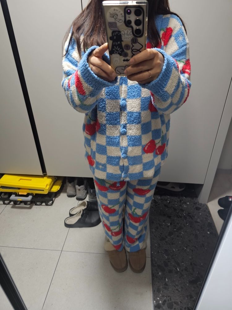 MUSINSA公式 | WIGGLE WIGGLE FASHION パジャマセット（ロング