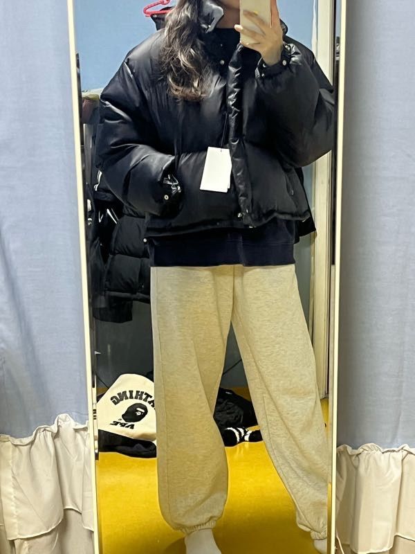 ダウンジャケット・コート NICK&NICOLE MINIMAL NN HIGHNECK PUFFER PADDINGCREAM NWH4JP00 MUSINSA | NICK&NICOLE PUFFER HIGH NECK SHORT PADDING_3 COLOR