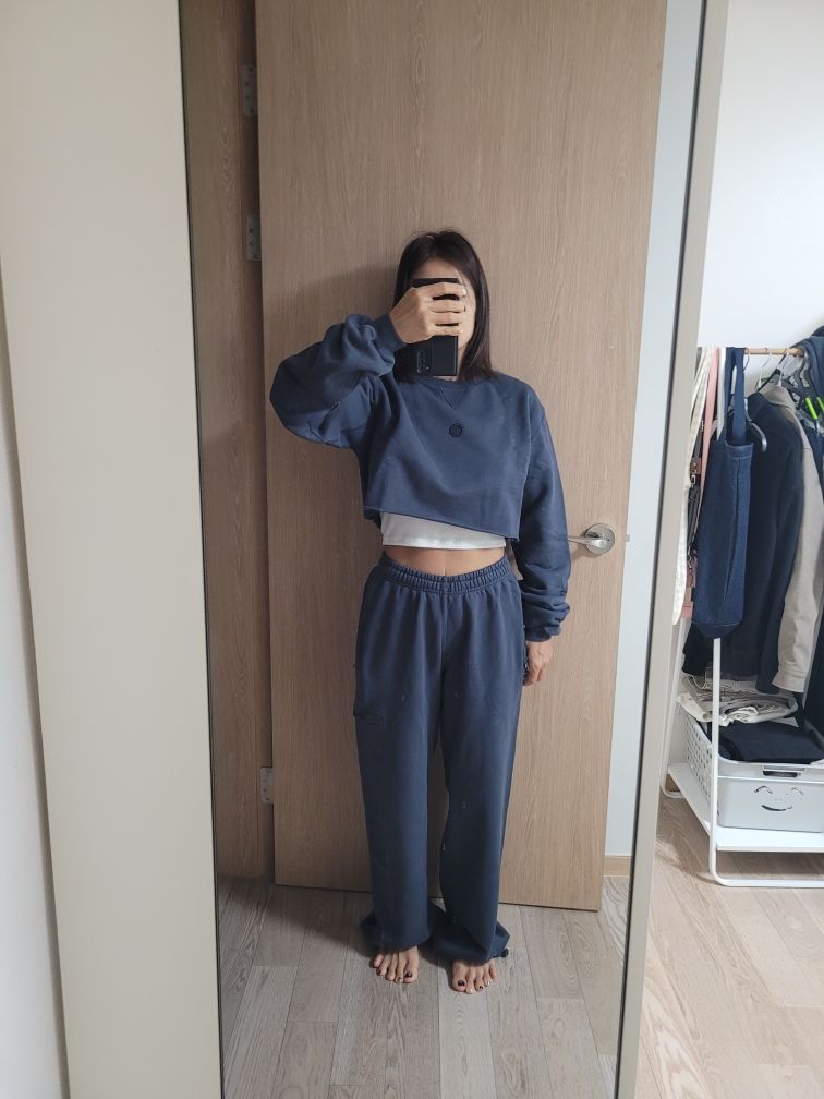 ◎BADBLOOD◎ Super wide 2 way jogger low rise iron ep2-pts22 MUSINSA | BADBLOOD Super wide 2 way jogger - low rise - fit