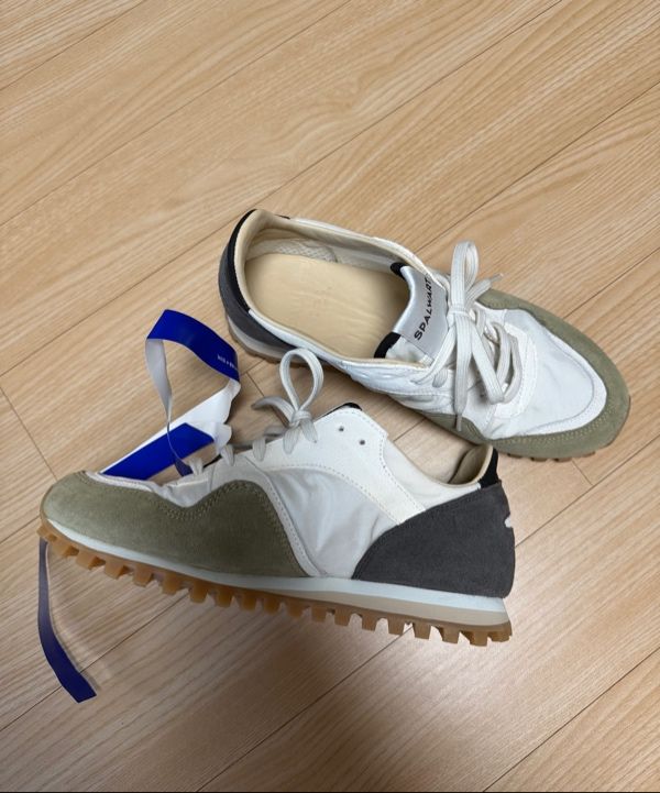 MUSINSA | SPALWART Marathon Trail Low Mix Sneakers - Olive