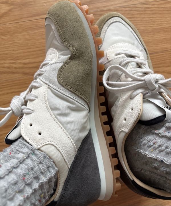 MUSINSA | SPALWART Marathon Trail Low Mix Sneakers - Olive
