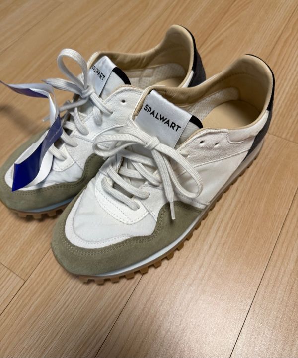 MUSINSA | SPALWART Marathon Trail Low Mix Sneakers - Olive