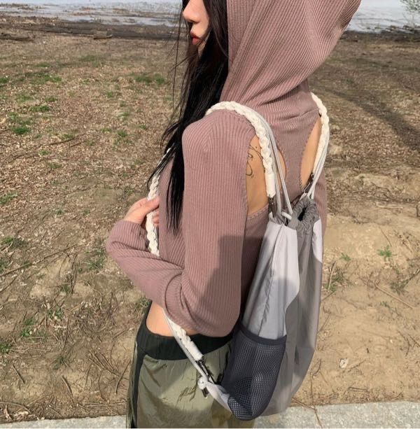 韓国商品/FLARE UP Wave Handmade Gym Sack FLAREUP】Wave Handmade Gym Sack | OUR BRAND,FLAREUP