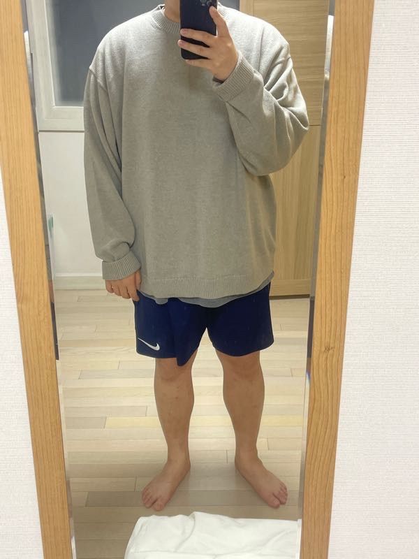 MUSINSA | STUDIO NICHOLSON Men's Nimbus Knit - Biscuit