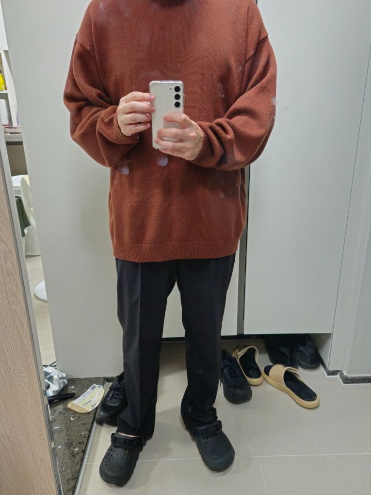 トップス STUDIO NICHOLSON NIMBUS KNIT BISCUIT Studio Nicholson