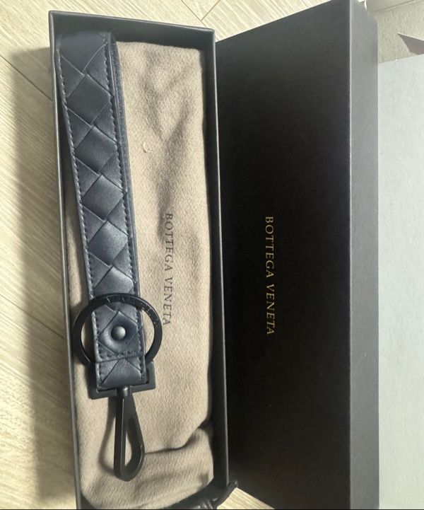★BOTTEGA VENETA★ Intrecciato Keyring Black 607492VCPQ18984 MUSINSA | BOTTEGA VENETA Intresia Keyring - Black
