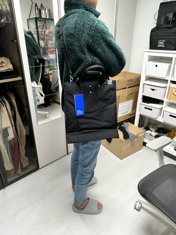 ★SWEETCH★TOTE BRIEF 002 L★送料・関税込 MUSINSA | SWEETCH TOTE BRIEF 002 M Stone Gray