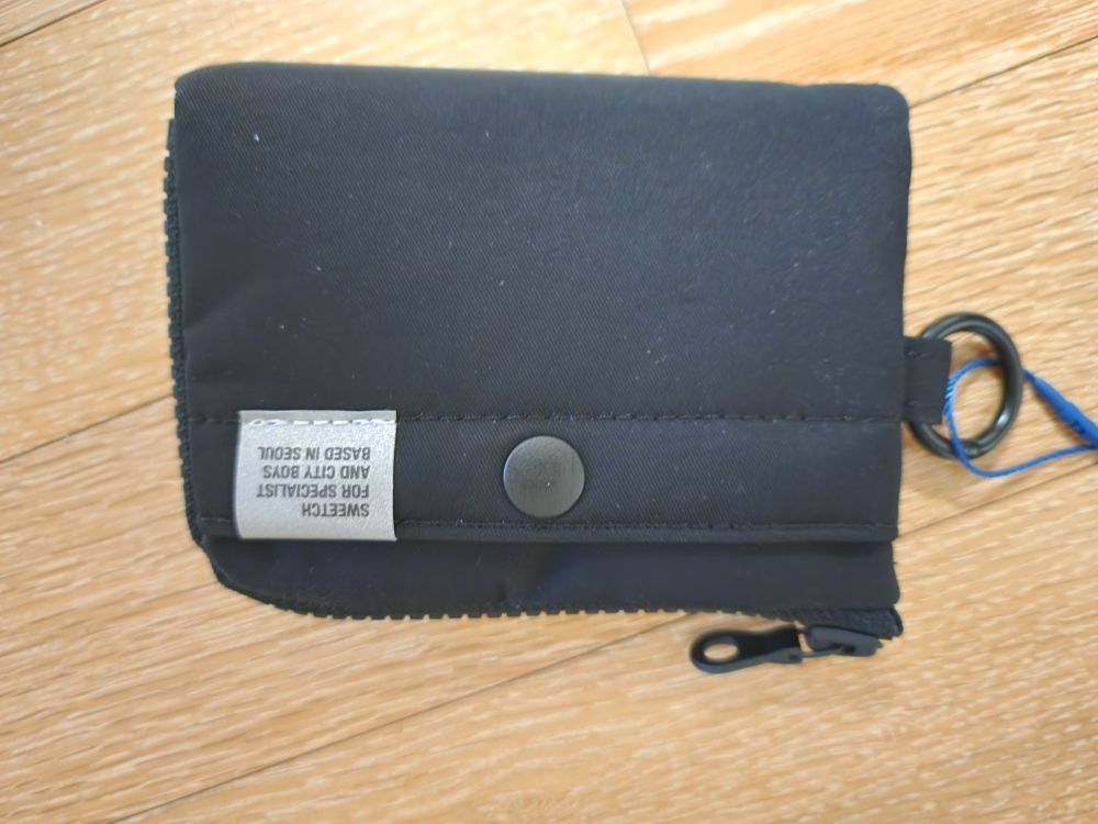 MUSINSA | SWEETCH HALF ZIP WALLET 001 M Light Blue