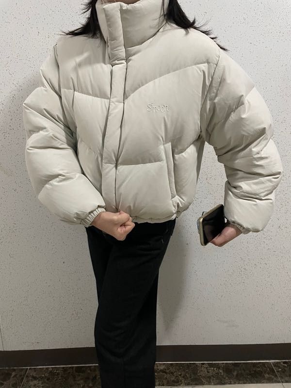MUSINSA公式 | SINOON PUFFER DOWN JACKET (GREEN)