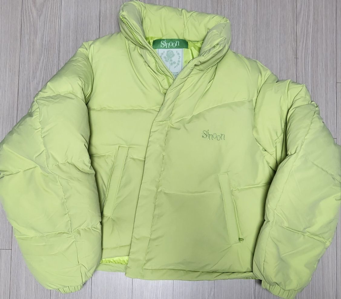 MUSINSA公式 | SINOON PUFFER DOWN JACKET (GREEN)