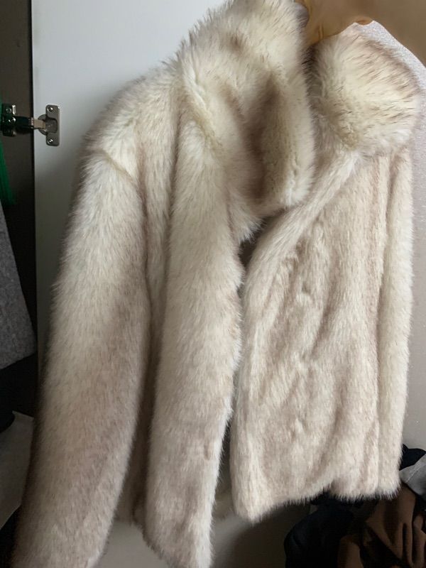 MUSINSA | SINOON HEAVY MIX FUR JACKET (IVORY)