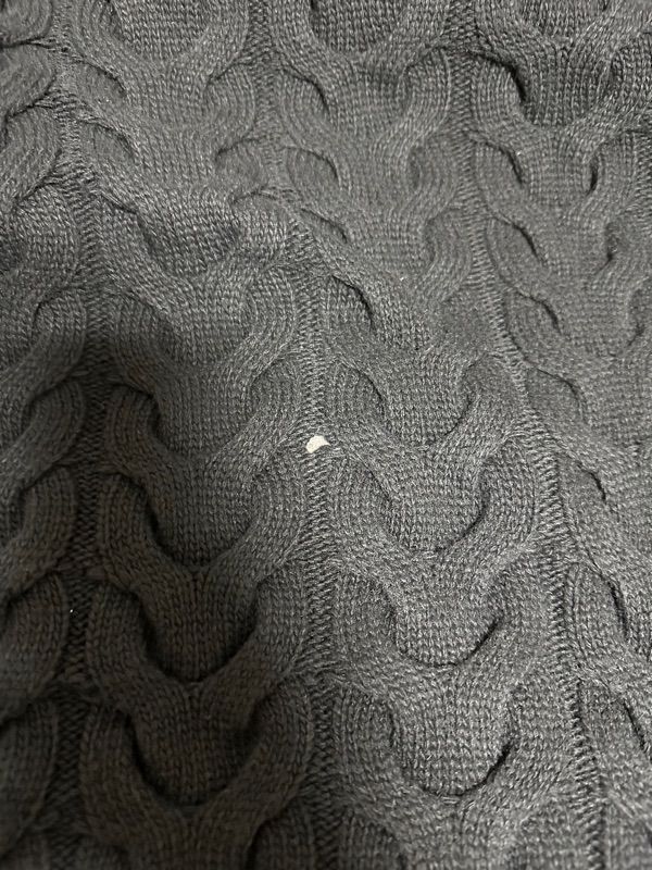 MUSINSA | VOIEBIT V176 Wave Wool Knit Cardigan (Cream)