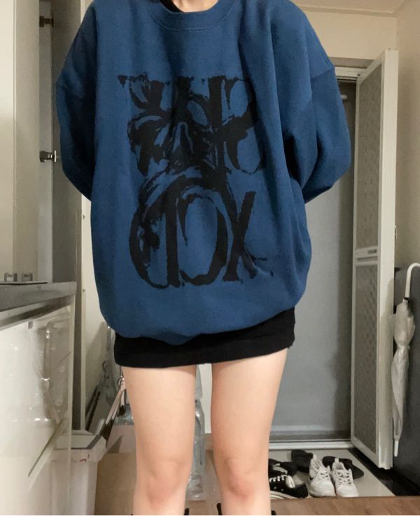 ◆SLOW ACID PEACHSKIN RUSTY LOGOフーディ/5色/送料込◆ Slow Acid Peach Skin Rusty Logo Sweatshirt Seen Worn by
