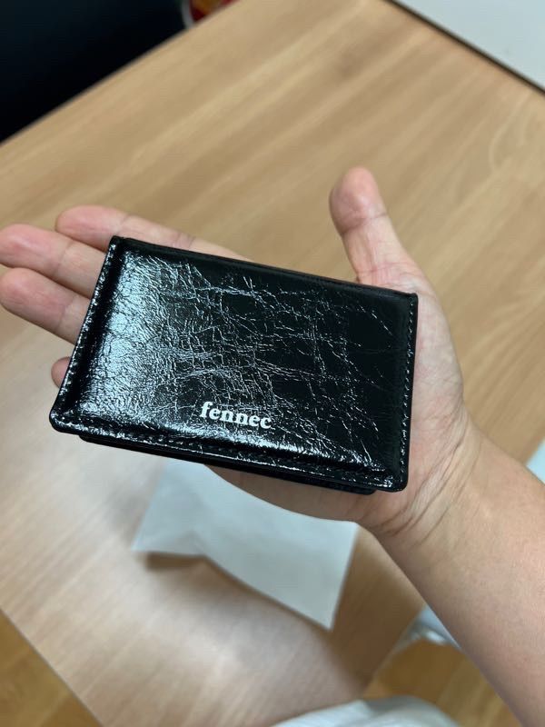 ★Fennec★ CRINKLE SOFT CARD CASE BLACK efd8ee542ac0dbd10c7d764061d1bd