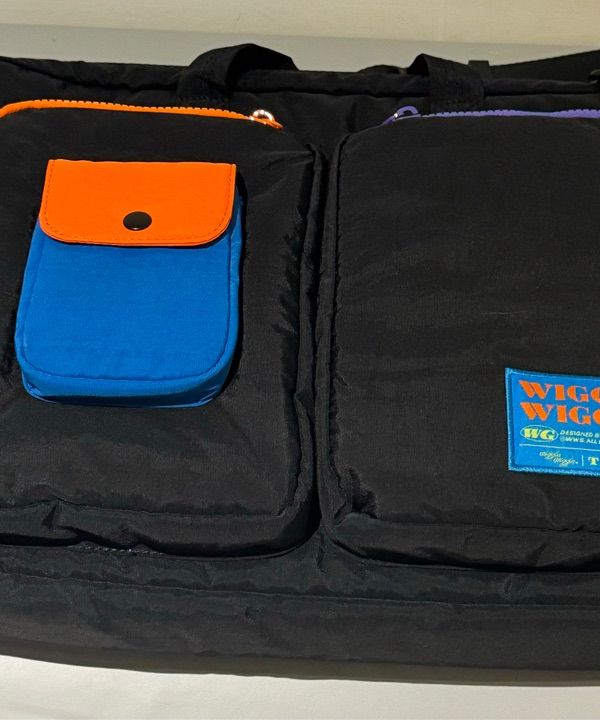 MUSINSA | WIGGLE WIGGLE Laptop 2-Way Bag - Black