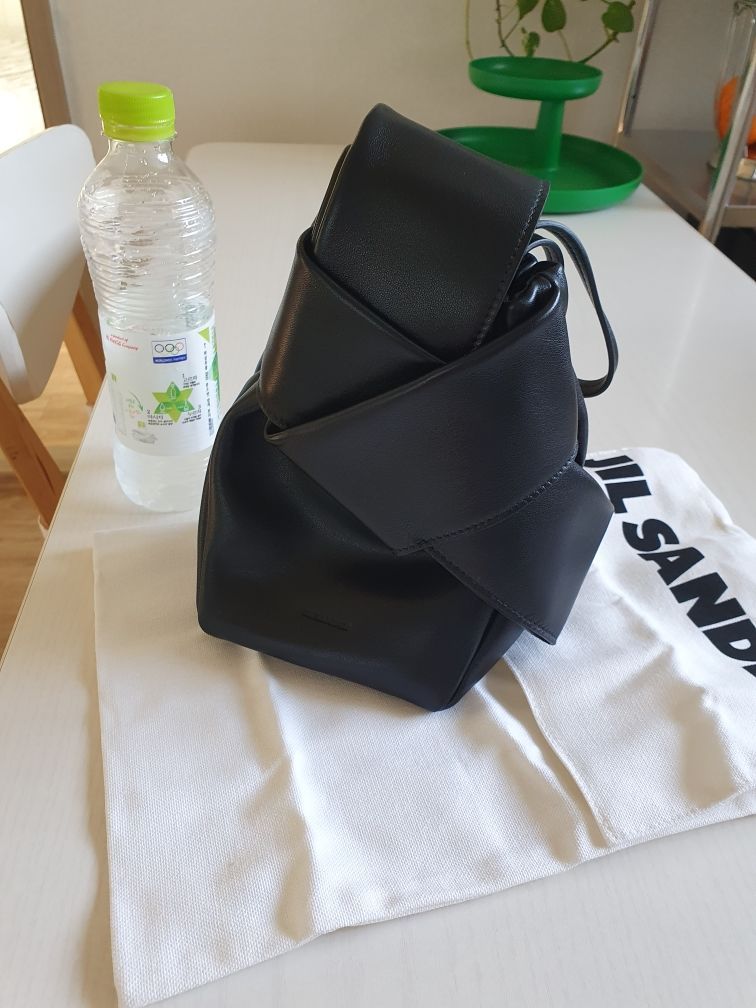 ★Jil Sander★ Bow Pouch Bag Off White J08WD0030P5104106 MUSINSA | JIL SANDER Bow pouch bag - Off-White