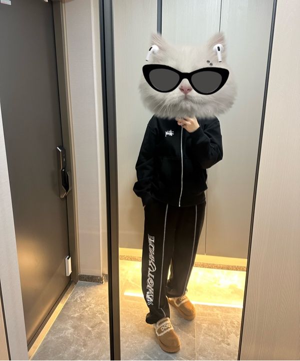 MUSINSA | CAVISH CFT STITCH POINT SWEATPANTS BLACK(CV2DSUPA03A)