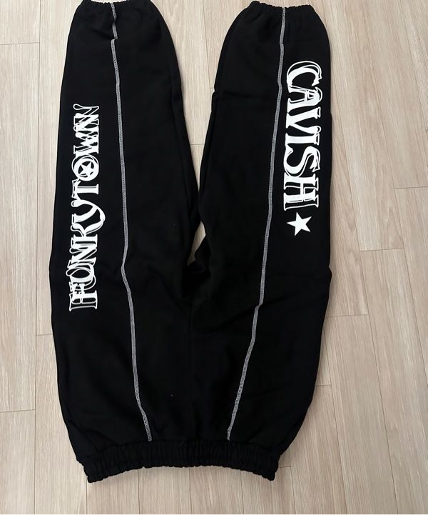 【CAVISH】23SS CFT STITCH POINT SWEATPANTS MUSINSA | CAVISH CFT STITCH POINT SWEATPANTS BLACK(CV2DSUPA03A)
