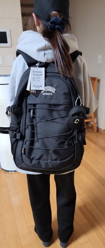 MUSINSA | COVERNAT Authentic Trail Backpack 31L Black