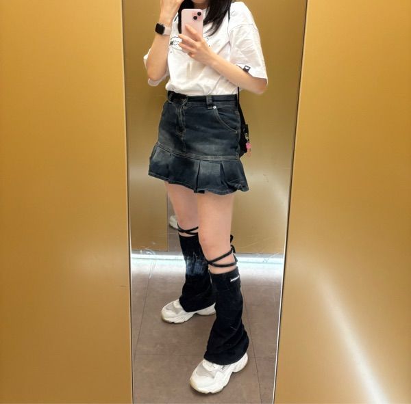 ワンピース KIRSH Cherry semi-pleated knit skirt salmon KKRSCSK505MSMA MUSINSA | KIRSH Inner point pleated mini skirt [Salmon]