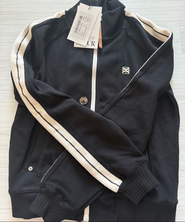 MUSINSA | SATUR Rotten All Day Track Zip-Up Jacket Caviar Black