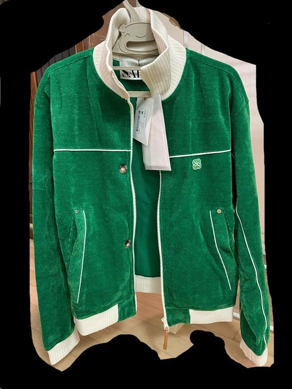 MUSINSA公式 | SATUR ハゼンベルベットショートトラックジャケット