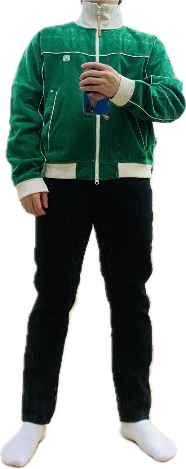 MUSINSA公式 | SATUR ハゼンベルベットショートトラックジャケット