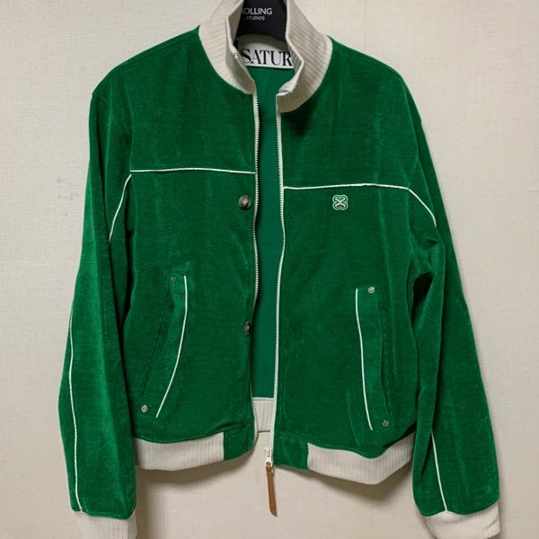MUSINSA公式 | SATUR ハゼンベルベットショートトラックジャケット